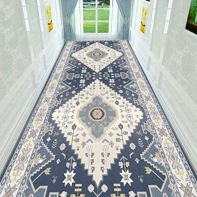 

Bohemian Kitchen Mat Boho Carpets Anti-Slip Home Floor Rug Door Entrance Mats Rugs and Carpets for Home Living Room Tapis