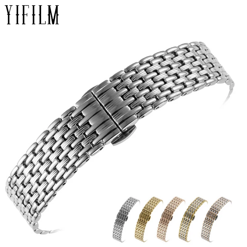 

5 Color Watch Strap For Fossil Gen 6 44mm 5 Carlyle Julianna HR Garrett 4 Q Explorist HR Collider FB01 Solid Metal Watchband