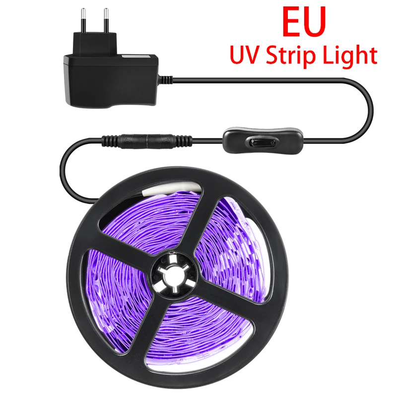 

UV LED лента Vacamm 12В 5м/10м/15м фиолетовая