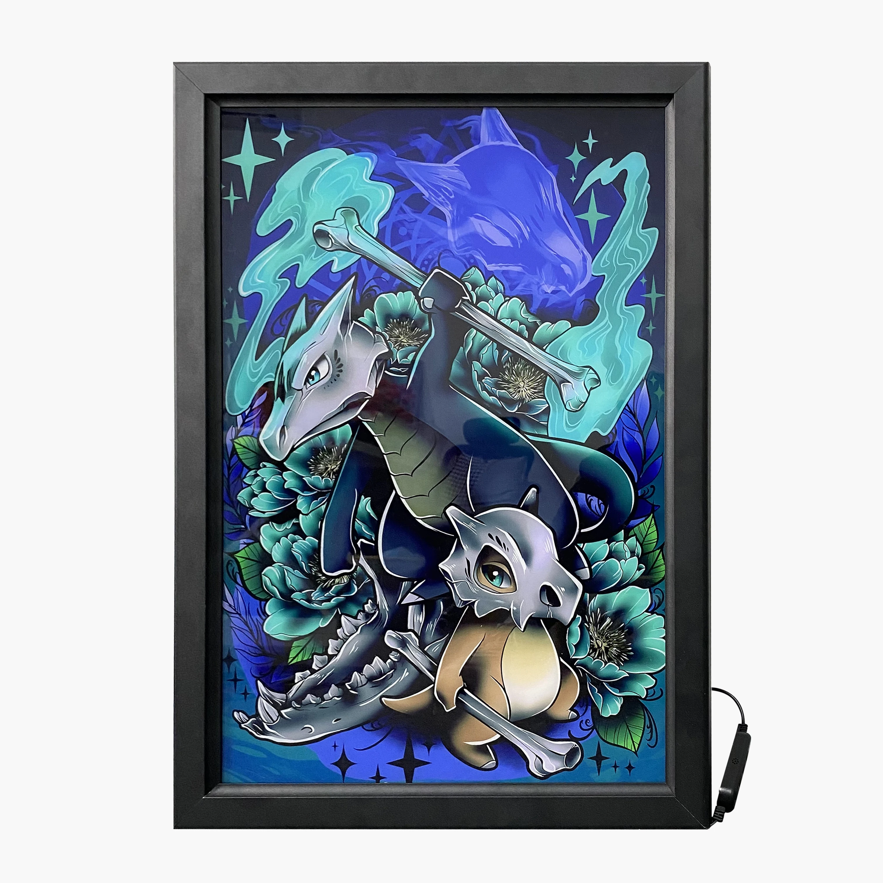 

16x24in Slim Led Backlit Light Box Frame Wall Decor Art Picture Led Snap Aluminum Advertising Display