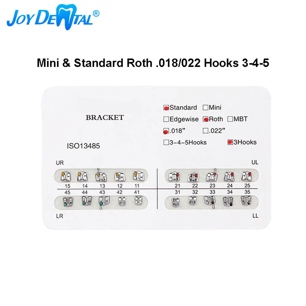 20 шт./упаковка Стоматологические Ортодонтические детали