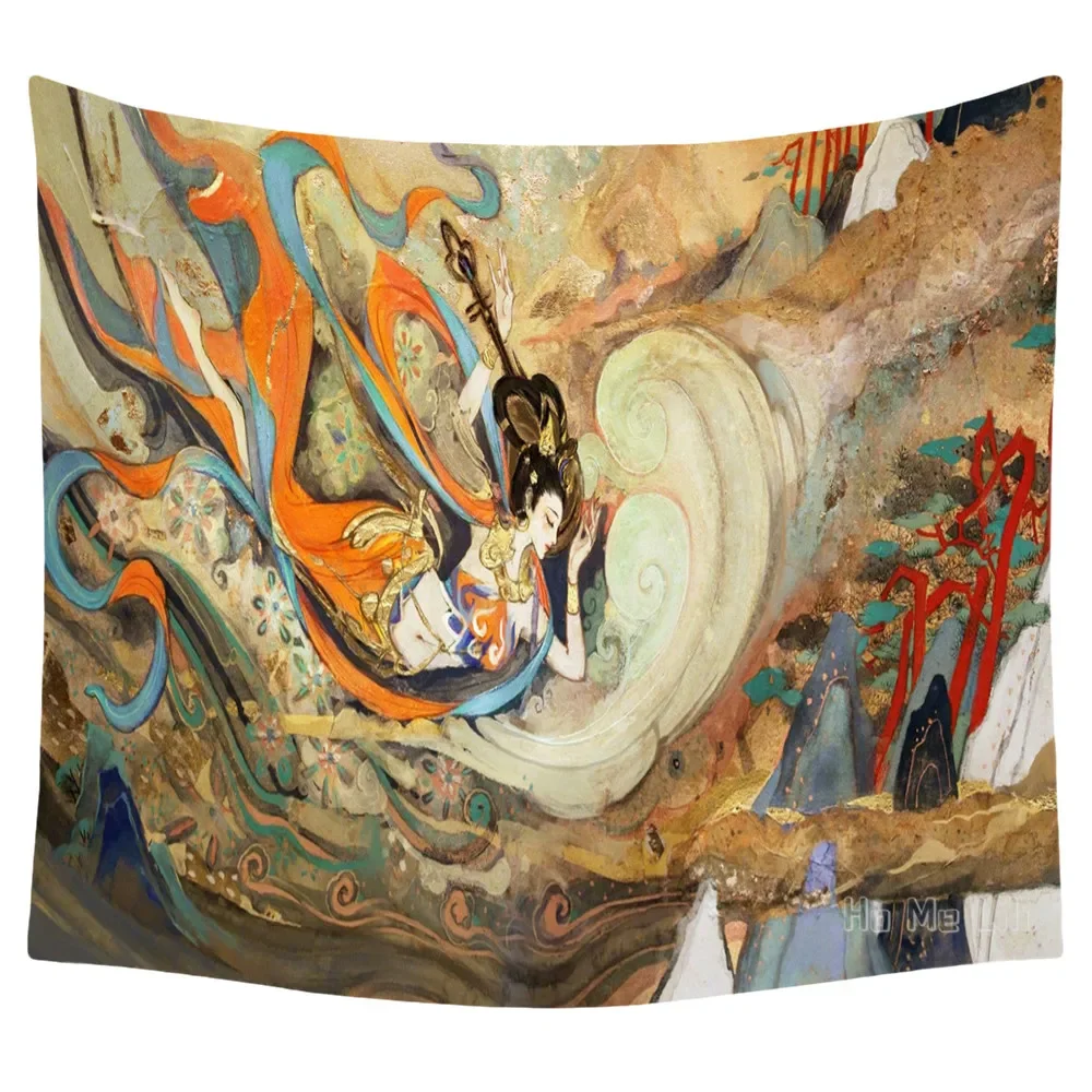 Китайские исторические фигуры традиционная культура портреты летающей богини