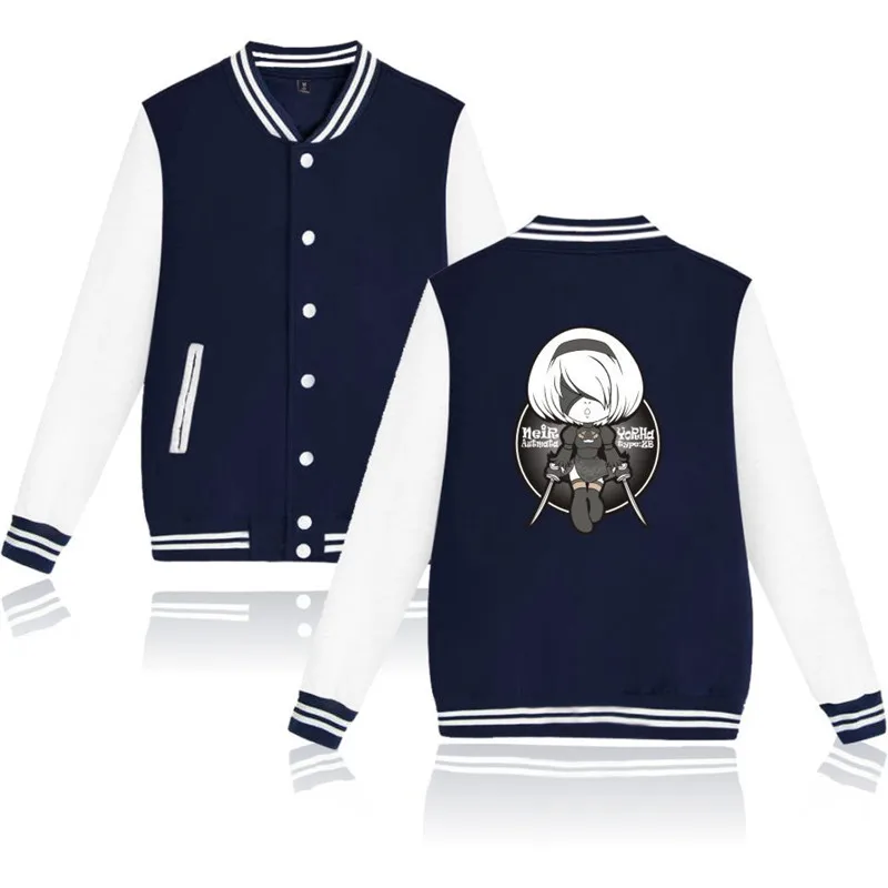 Куртка-бомбер Мужская/Женская Осенняя на пуговицах