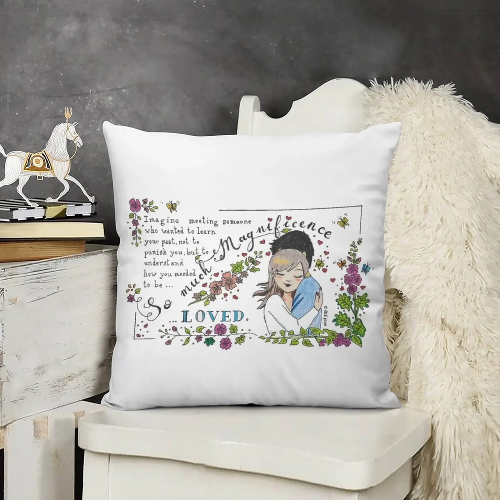 БИ-джейуэ. Как вам нужно быть любимым. Декоративная подушка. Наволочки. Чехлы для