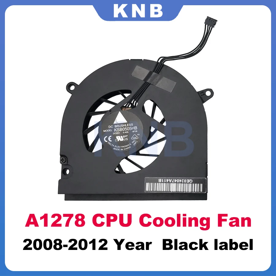

Tested Original Cooler CPU Cooling Fan For Macbook Pro 13" A1278 2008 2009 2010 2011 2012 Years