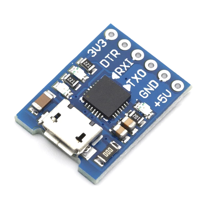 CJMCU CP2102 Модуль MICRO USB в UART TTL 6-контактный последовательный преобразователь STC