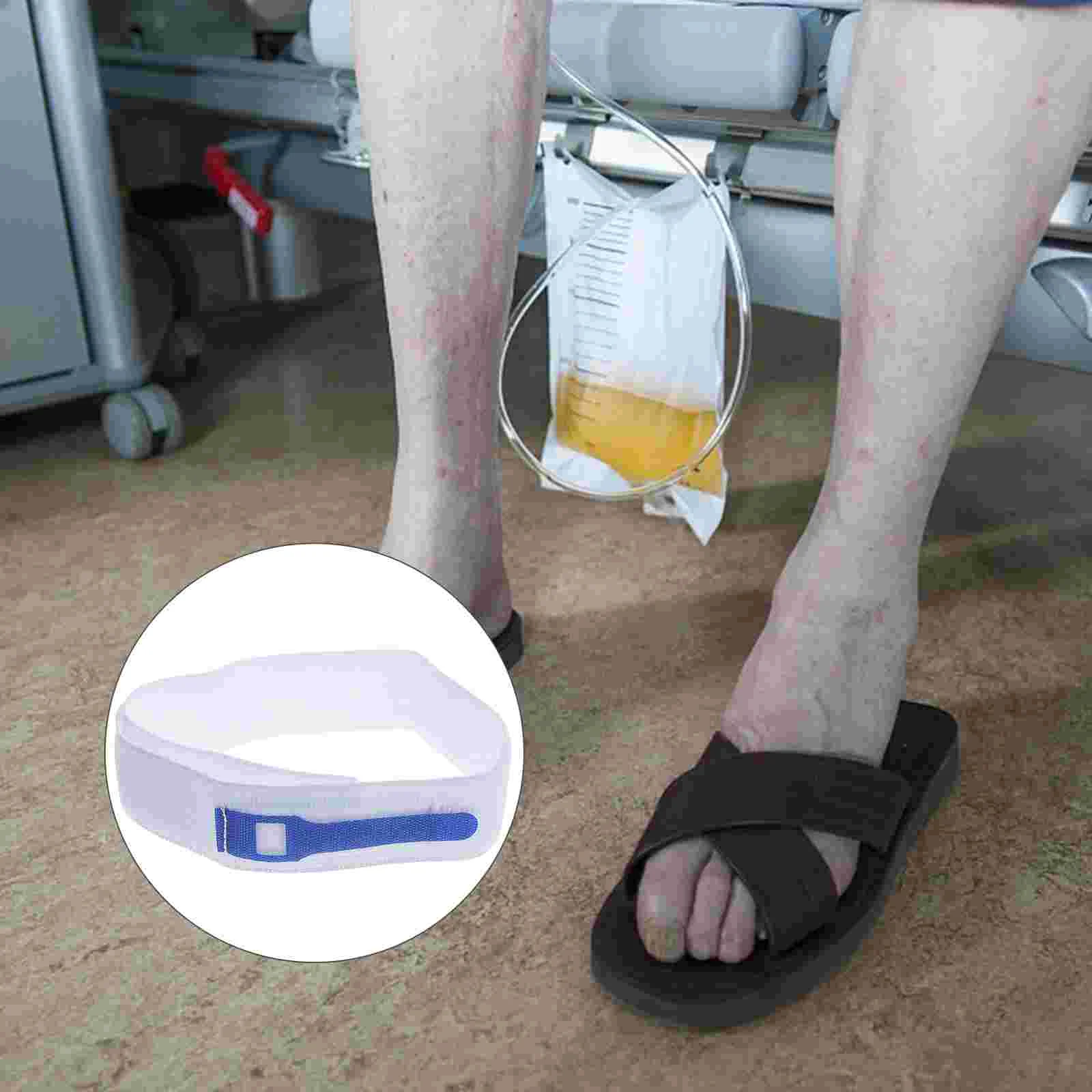 

4 Pcs Anti Irritation Catheter Holder Catheter Stabilization Strap Urinary Catheter Strap Catheter Leg Holder