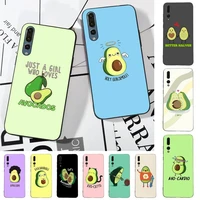 avocado phone case for huawei p30 40 20 10 8 9 lite pro plus psmart2019