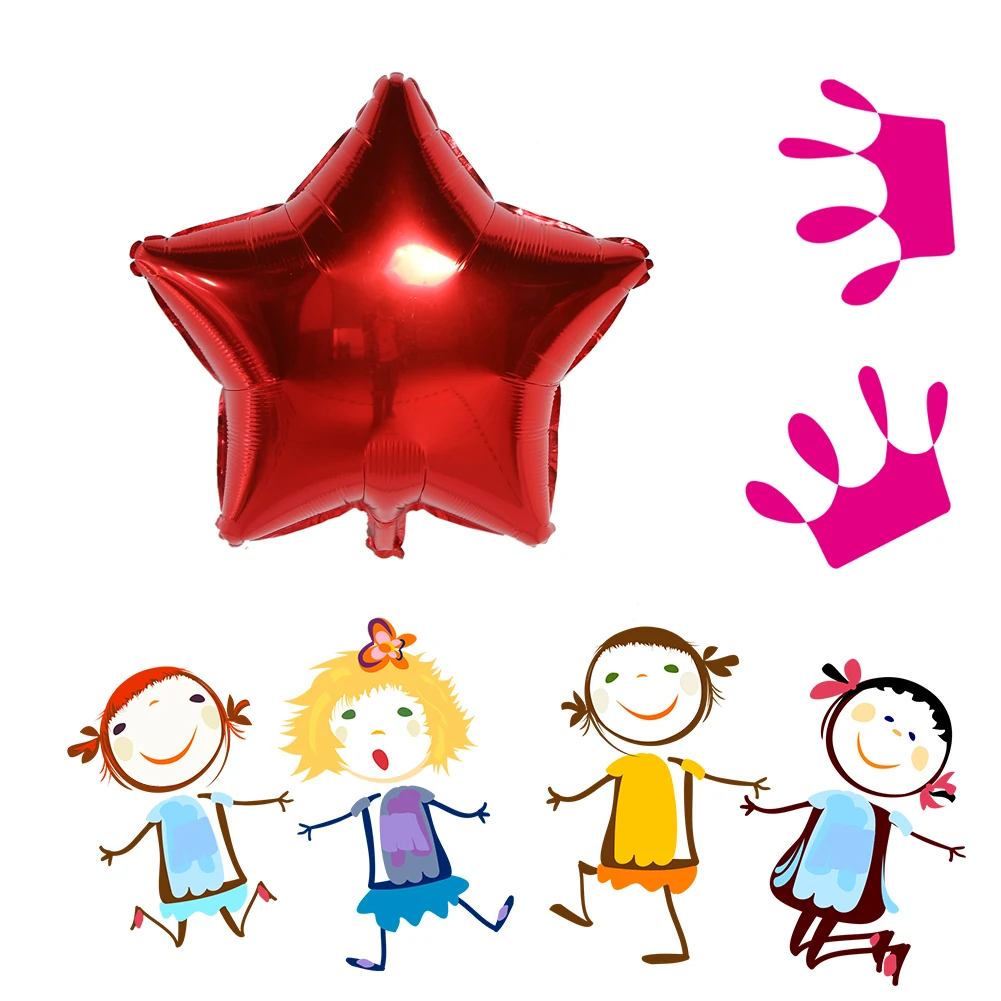 

Thickening Pentagram Shape Balloons Wedding Bridal Engagement Shower Decor Creative DIY Party Decorative Supplies