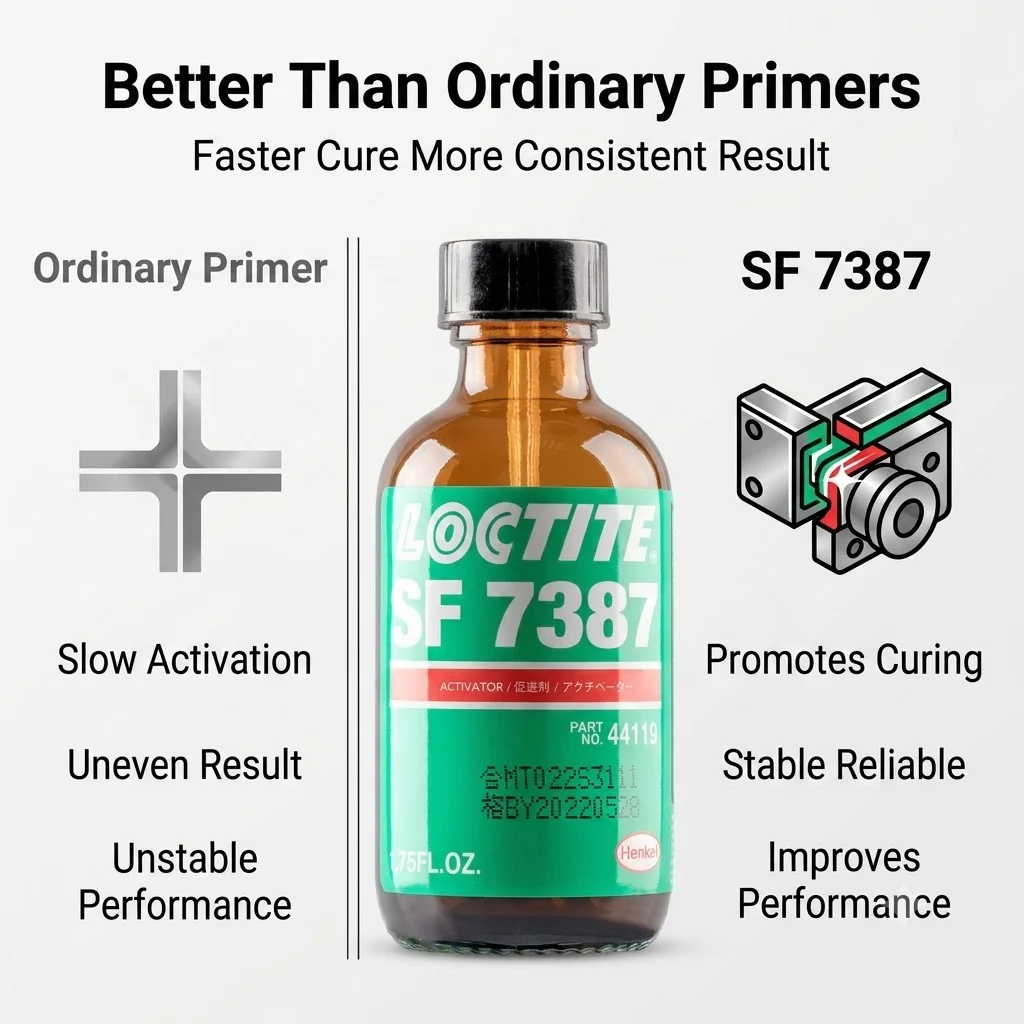 Фото Активатор Loctite SF 7387 для акриловых клеей, 1,75 унции, оригинальная бутылка №3