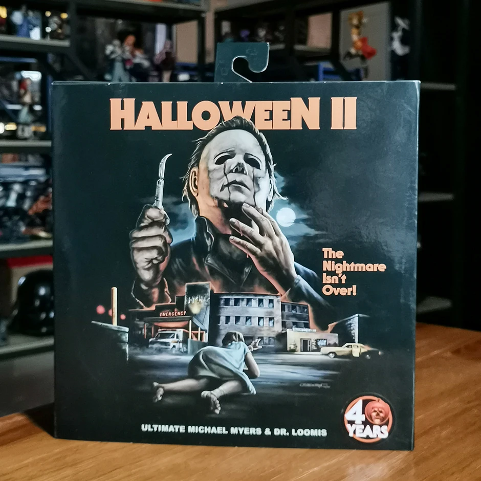 

NECA Halloween 2 (1981) Dr. Loomis & Michael Myers Action Figure Model Toy Gift Collection Figurine