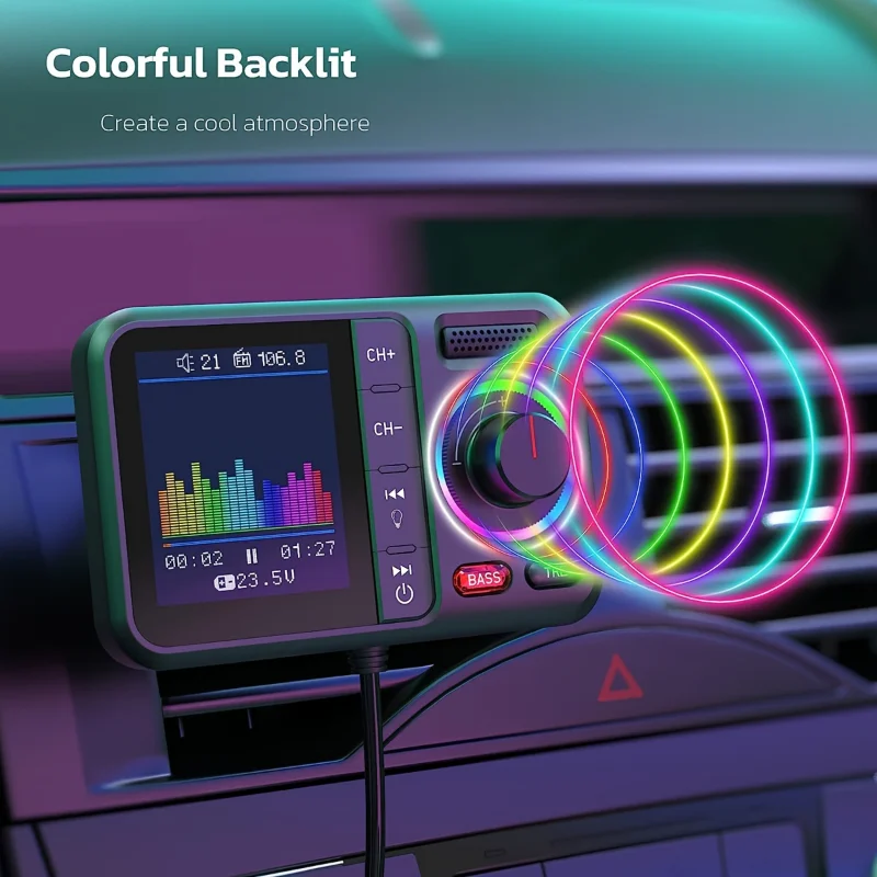 Nulaxy Bluetooth FM-передатчик для автомобиля