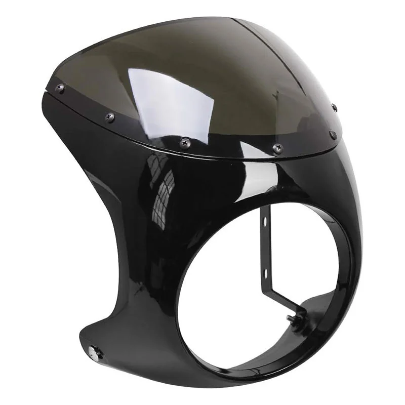 Водонепроницаемый Обтекатель Фар Мотоцикла 7-дюймовый Ретро-стиль Крышка