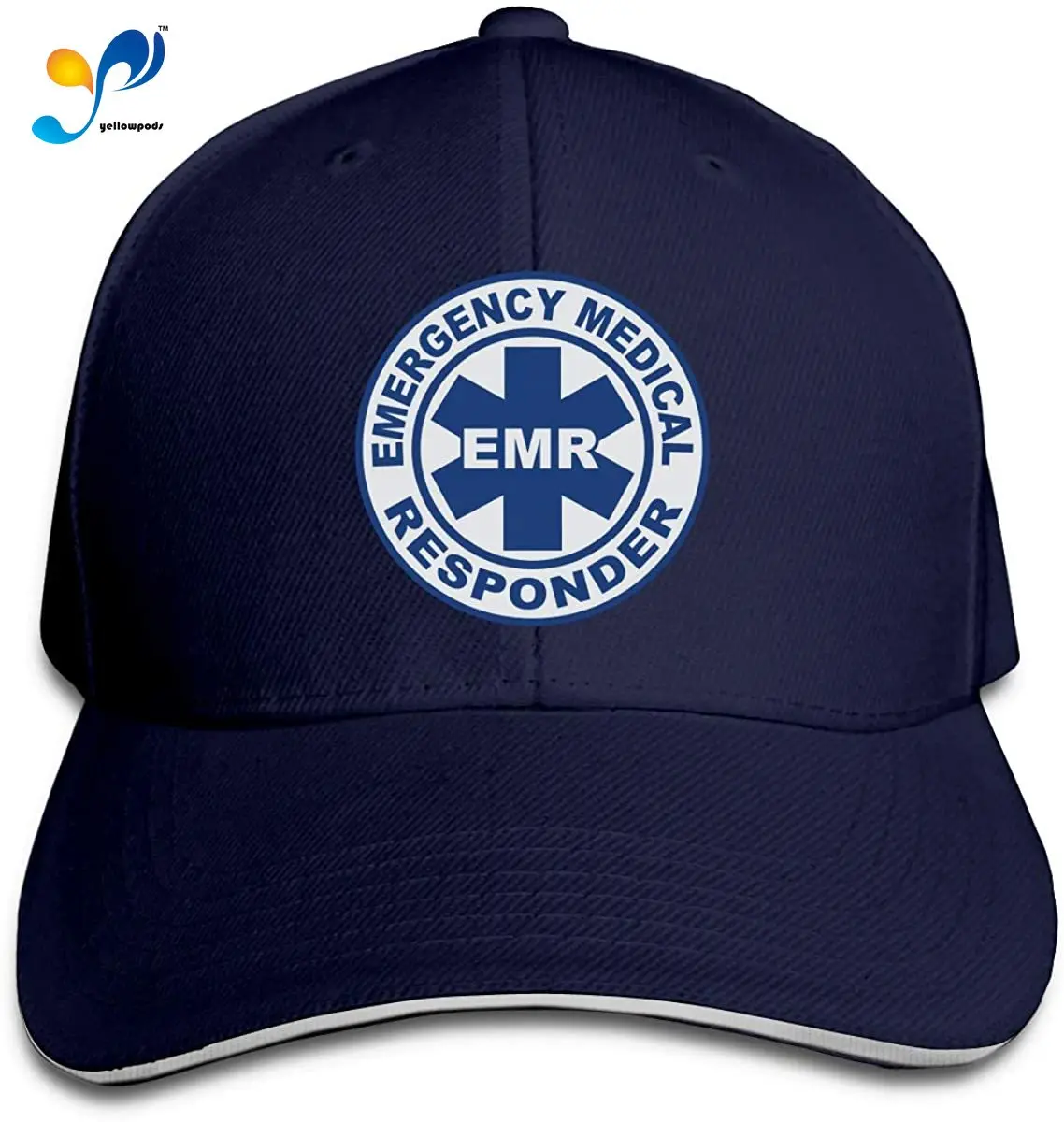 

Emergency Medical Responder EMR Men Cotton Classic Baseball Cap Adjustable Size