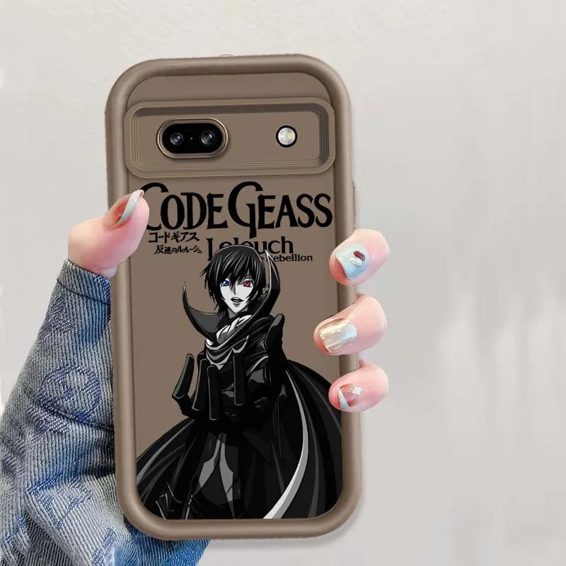 Чехол для телефона Google Pixel 9 8 7 8A 7A Pro XL с лестницей для глаз в стиле аниме (art.: 3920d2ae75aca) - 3920d2ae75aca