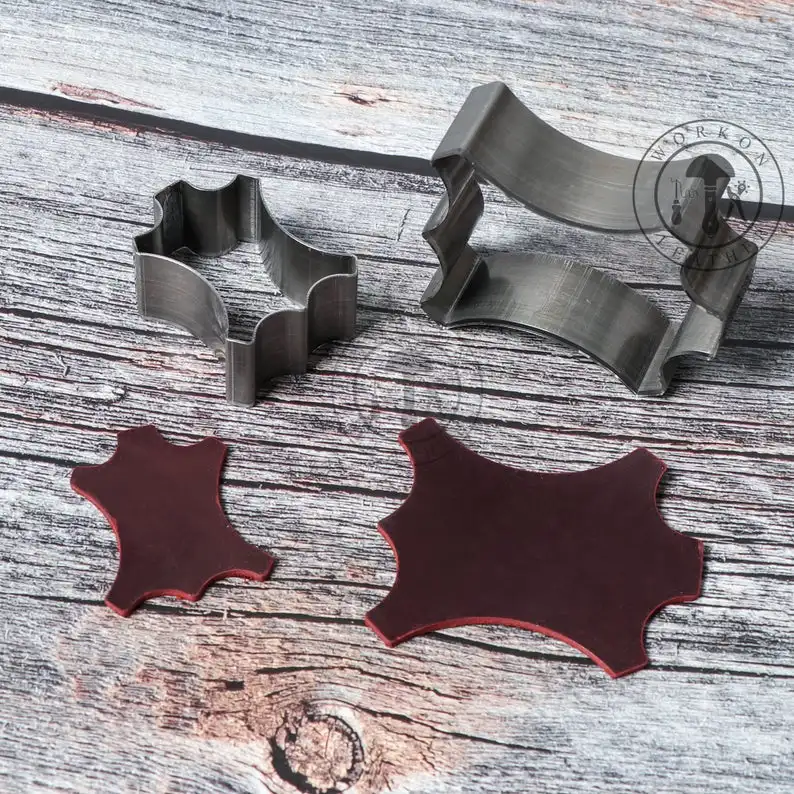 ZONESUN нестандартная бирка для багажа Штамповочный Инструмент Для Резки кожаной