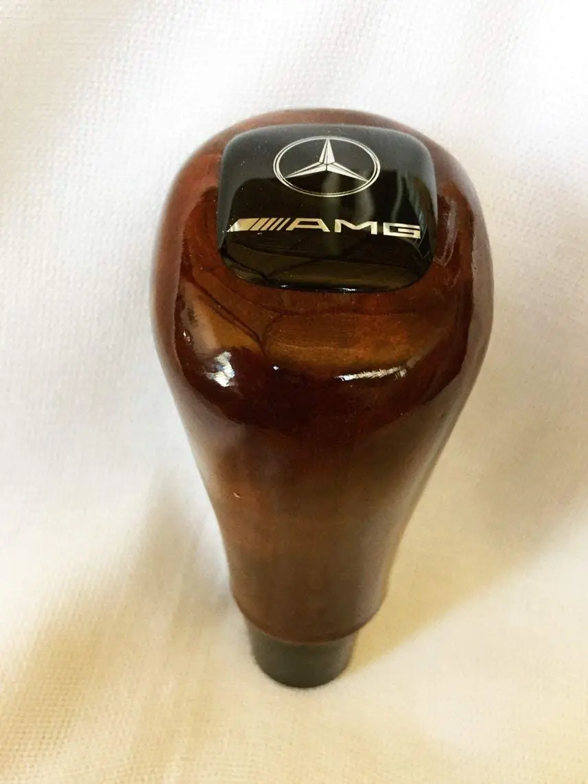 Деревянная ручка переключения передач Mercedes Benz Amg индивидуальное производство