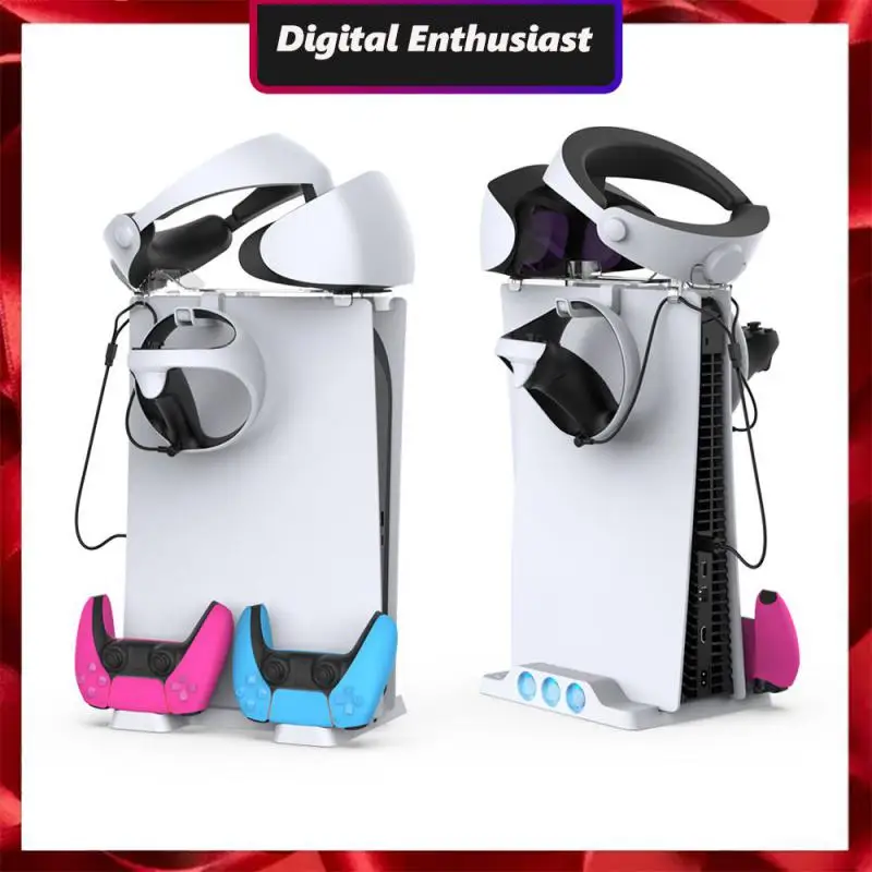 

Portable Game Handle Stable Night Version Headset Stand Universal Handle Display Stand For Ps5 Host Overhead Durable New Style