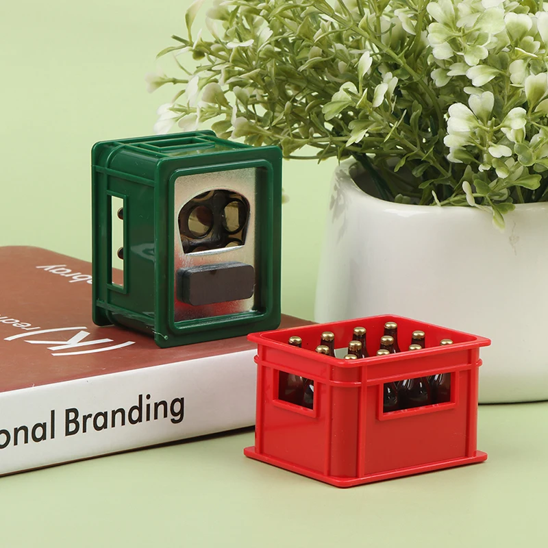 1:12 Dollhouse Mini Beer Drink Bottle Beer Box Drink Box Bar Kitchen Decor Toy