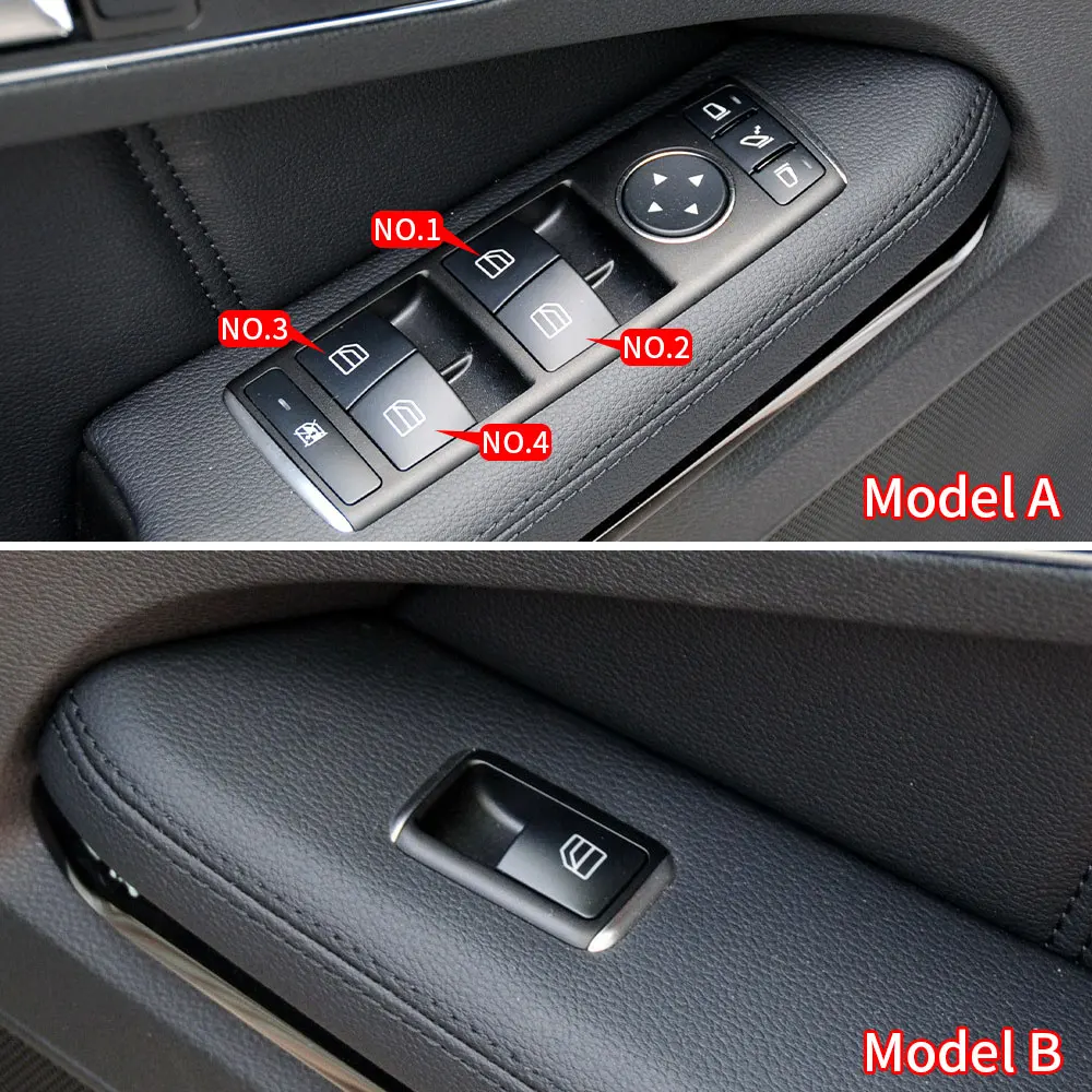 Кнопка переключателя стеклоподъемника для Mercedes W212 W207 W218 крышка аксессуары Benz E CLS