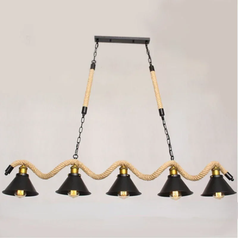 Винтажная люстра для столовой в европейском стиле современный креативный