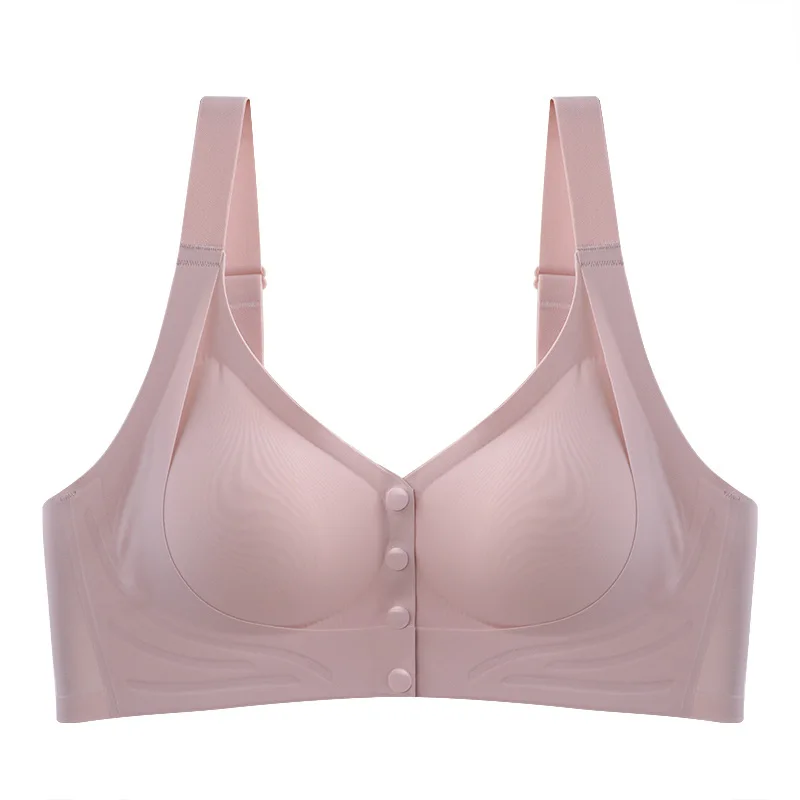 

Женские бюстгальтеры с застежкой спереди, нижнее белье без стальных колец, женский бюстгальтер без косточек, Женский Топ