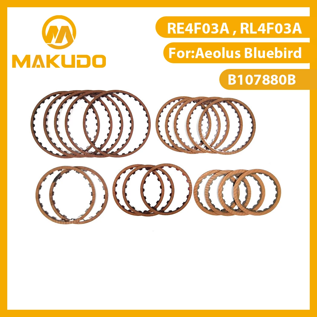 

MAKUDO B107880B RE4F03A RL4F03A Комплект сцепления автоматической трансмиссии с фрикцией подходят для Aeolus Bluebird автомобильные аксессуары
