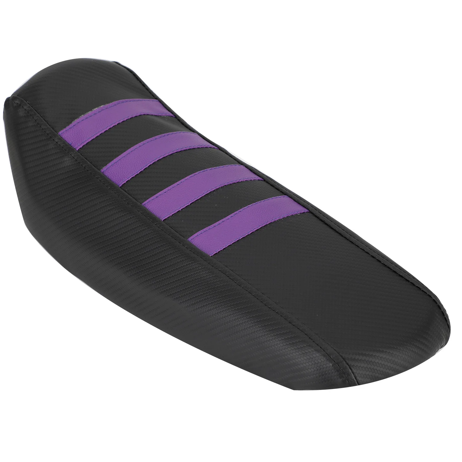 

Для SUR-RON Surron LB Light Bee S X Мягкий чехол на сиденье в полоску для мотокросса, ПВХ, черный, красный, синий, фиолетовый, противоскользящие чехлы, подушка