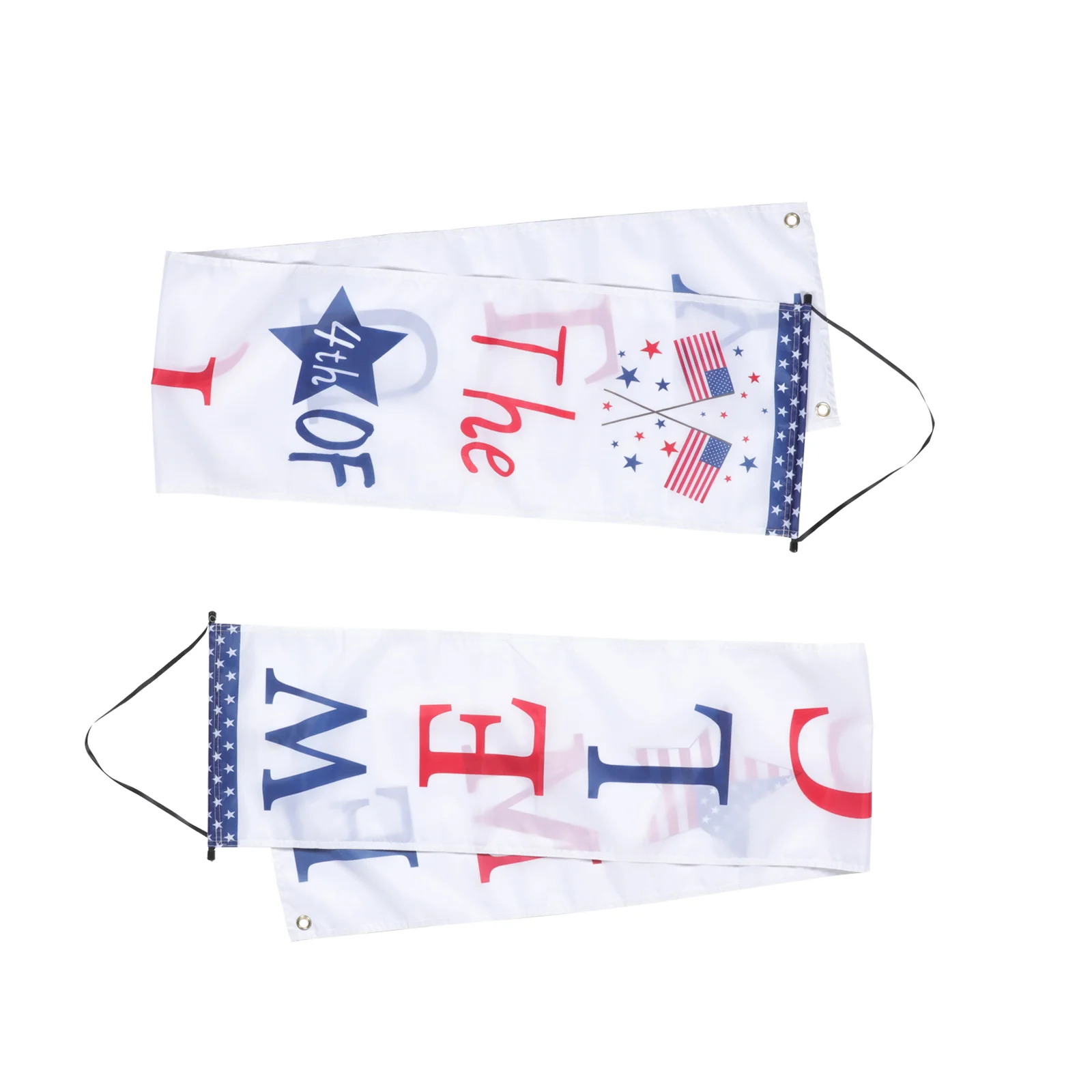 

1 Pair Independence Day Banners Party Door Curtains Door Background Ornaments