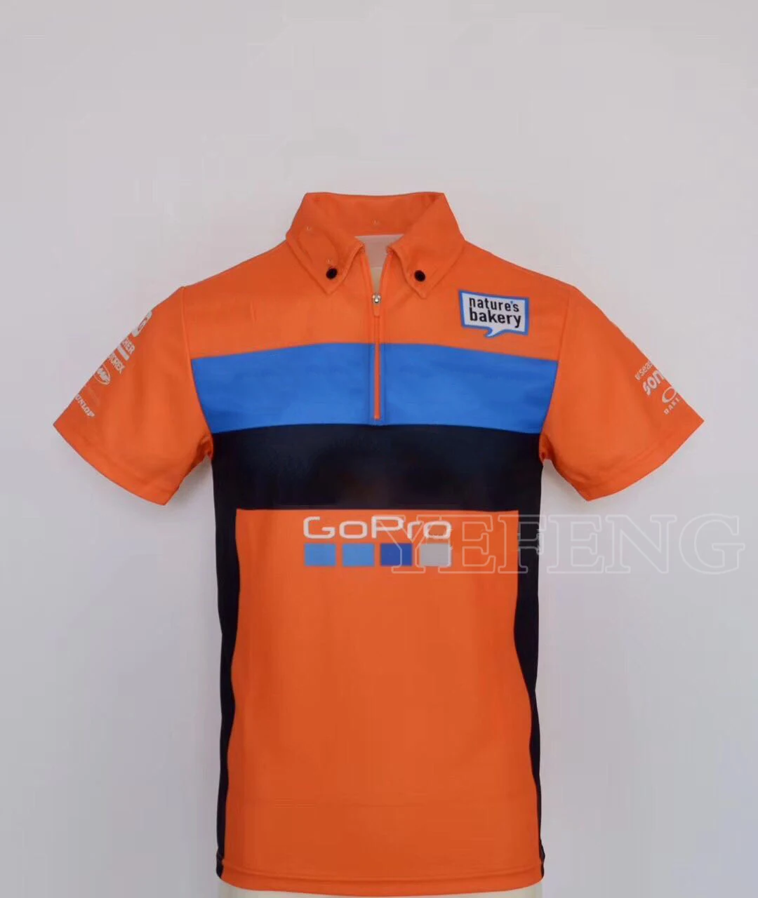 

Scooter Downhill Bike Offroad Motocross Motorcycle Quick Dry Short Sleeve Men's Polo Shirt Motorbike T-shirt