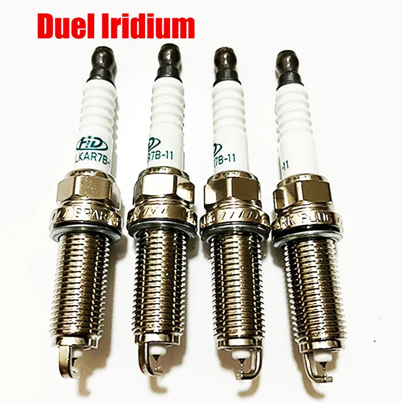 

4X 4912 ILKAR7B11 Дуэль иридиевая свеча зажигания для TOYOTA YARIS VERSO RAV4 COROLLA AURIS PRIUS MATRIX MAZDA AXELA 2 3 5 6 CX3 CX5 MX5