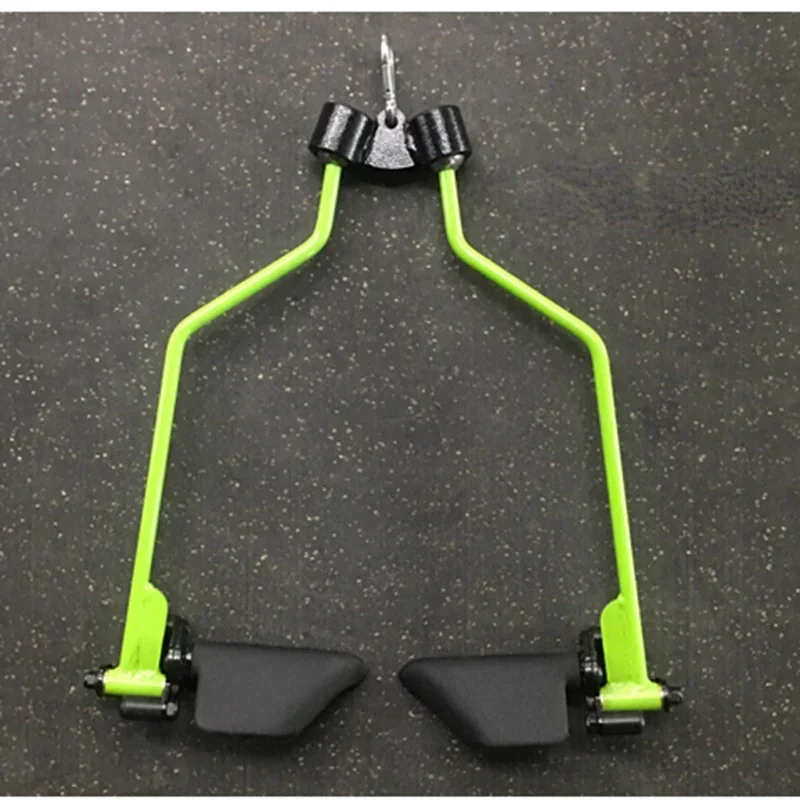 

Non-Slip Fitness Rowing Handle Gym T-Bar V-Bar for Pulley Cable Machines Pull Down Bar Biceps Triceps Back Muscle Blaster