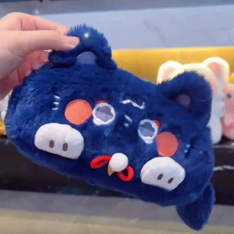 20x10x5 см Genshin Impact плюшевые сумки Kawaii Scaramouche The Tail Will Ring милый кошелек подходит