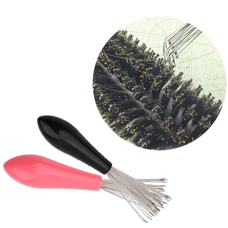 

Comb Hair Cleaner Brush Plastic Handle Cleaning Brush Remover Embedded Beauty Styling Tools Cleaning Products Comb Accessories