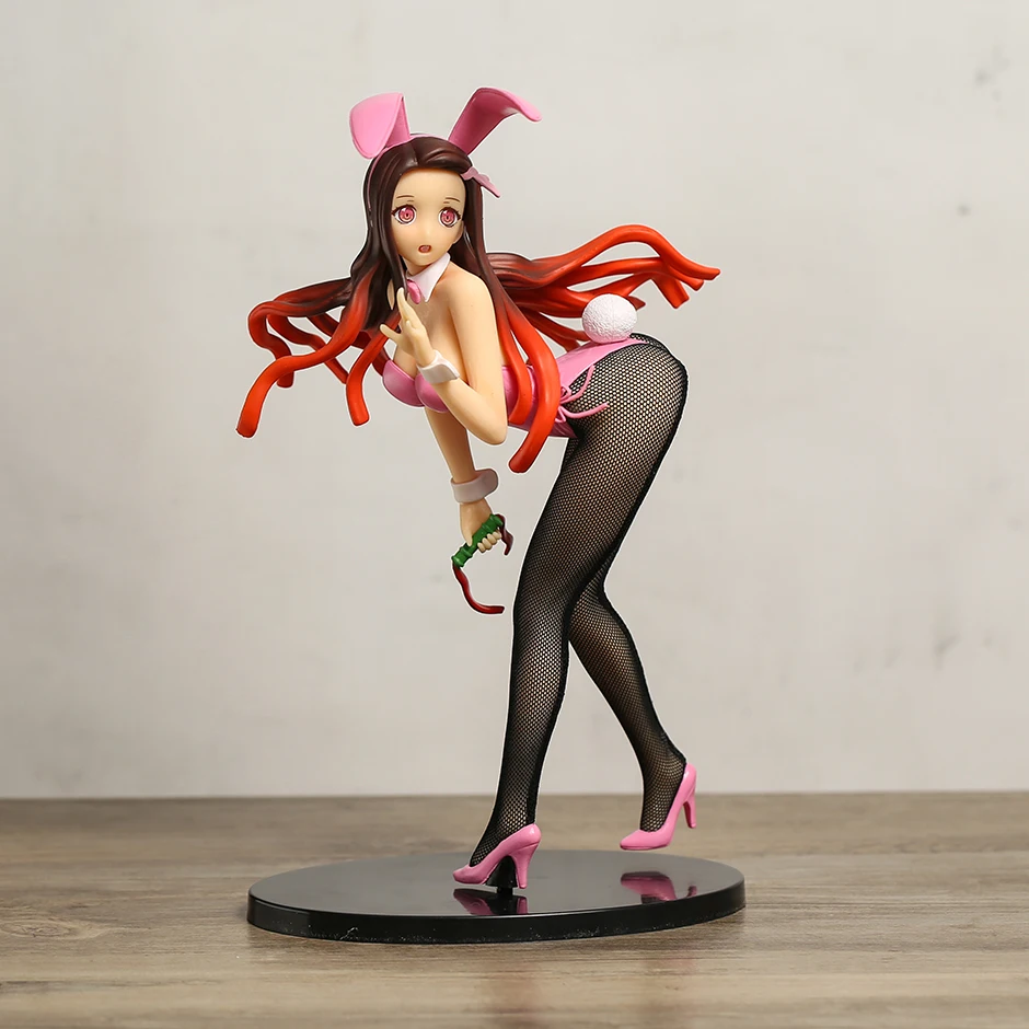 

27 см, кролик камадо незуко из рассекающего демонов Женская Коллекционная модель, фигурка, игрушка