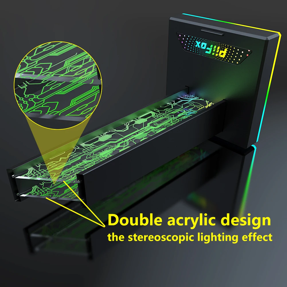 Стойка-держатель для наушников с подсветкой 10 эффектов