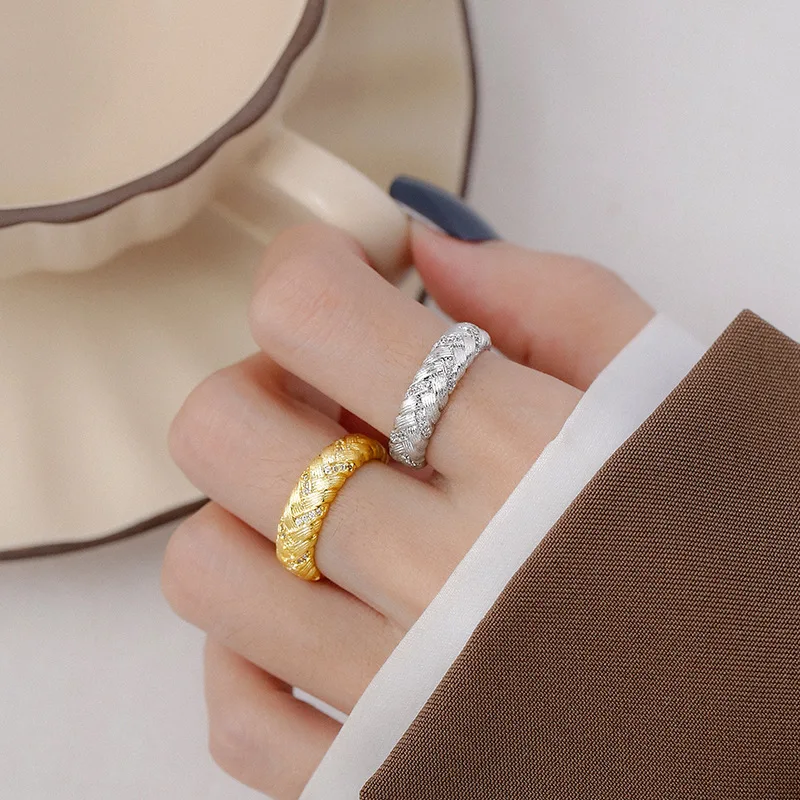 Новинка корейская мода классическое медное Плетеное украшение в виде пшеничного