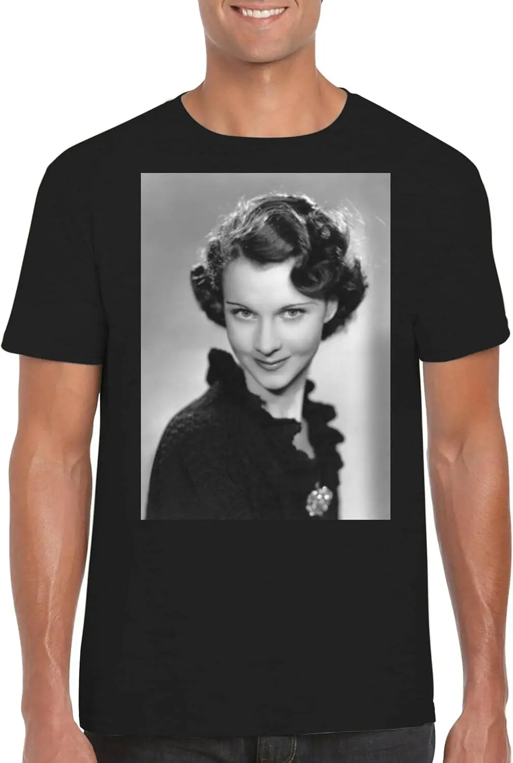 FC Carino Vivien Leigh — мужская футболка с круглым вырезом FCA # ФАГ 312253