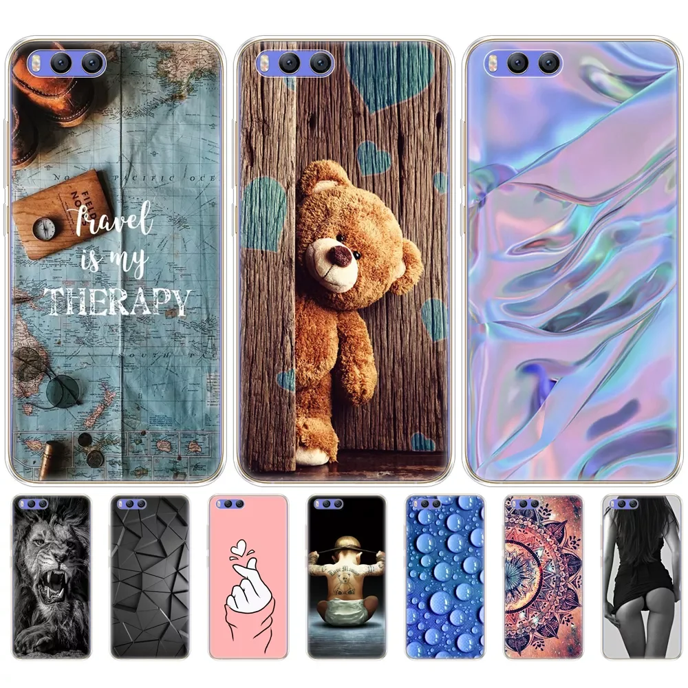 

Soft Case For xiaomi Mi Note 3 Case Cover For xiaomi Mi Note 3 TPU silicon For xiaomi Mi Note3 printing protective