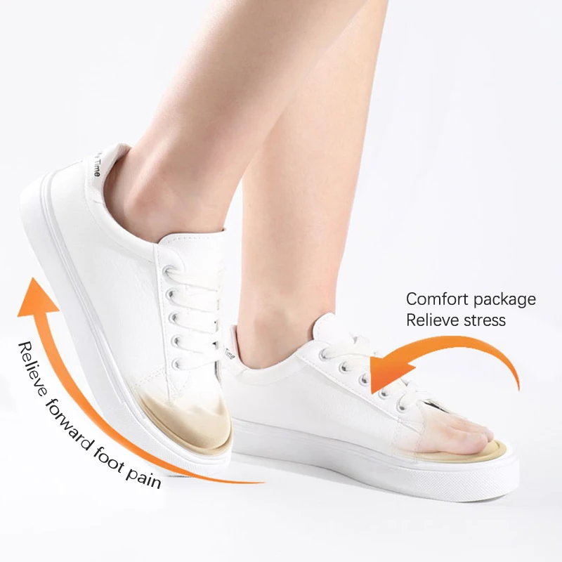 

1Pair Forefoot Pad Non-slip Sole Toe Plug Cushion Half Insoles Shoes Inserts Reduce Shoe Size Filler High Heels Pain Relief Pad