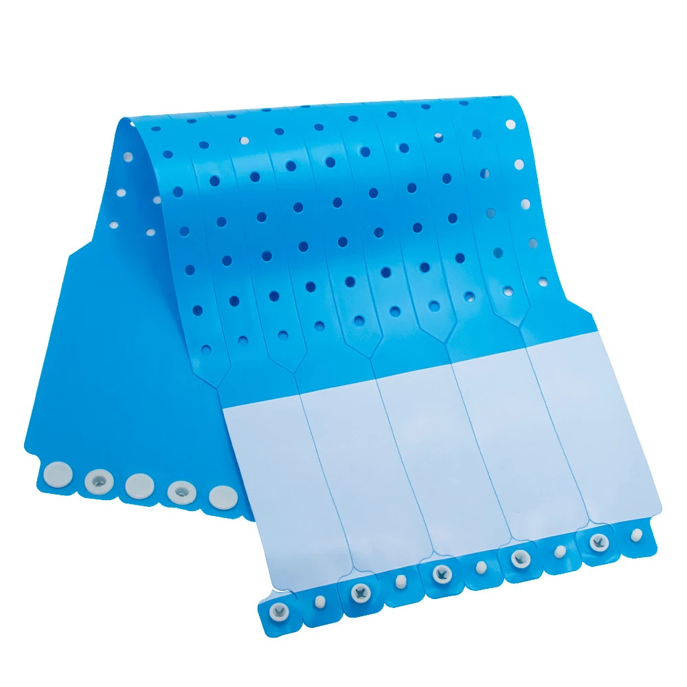 

Одноразовые цветные браслеты из ПВХ