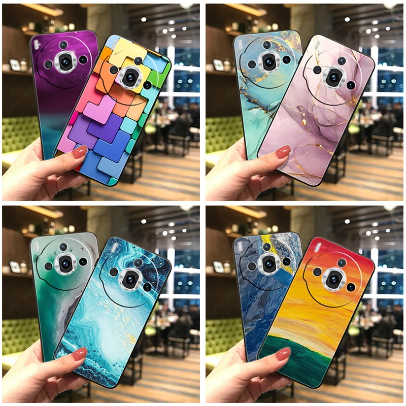 6.78&quot For ZTE Nubia Z60S Pro Case NX725J Shockproof Marble Soft TPU Silicone Coque On 5G Cover Fundas Z50SPro