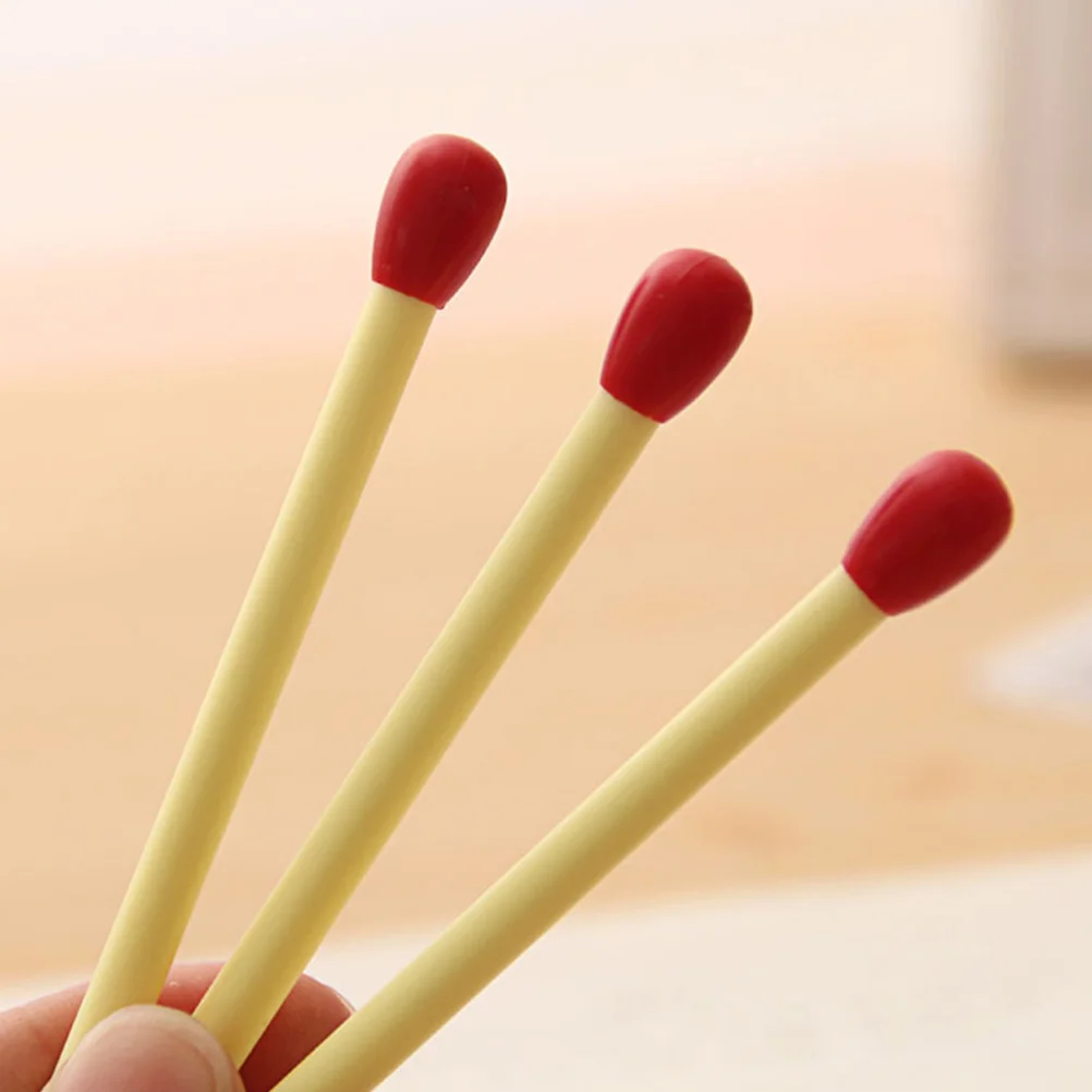 

Match Pen for Gift Pens Portable Ballpoint Small Plastic Cartoon Convenient Shaped Writing Decorative Short Kids Gifts