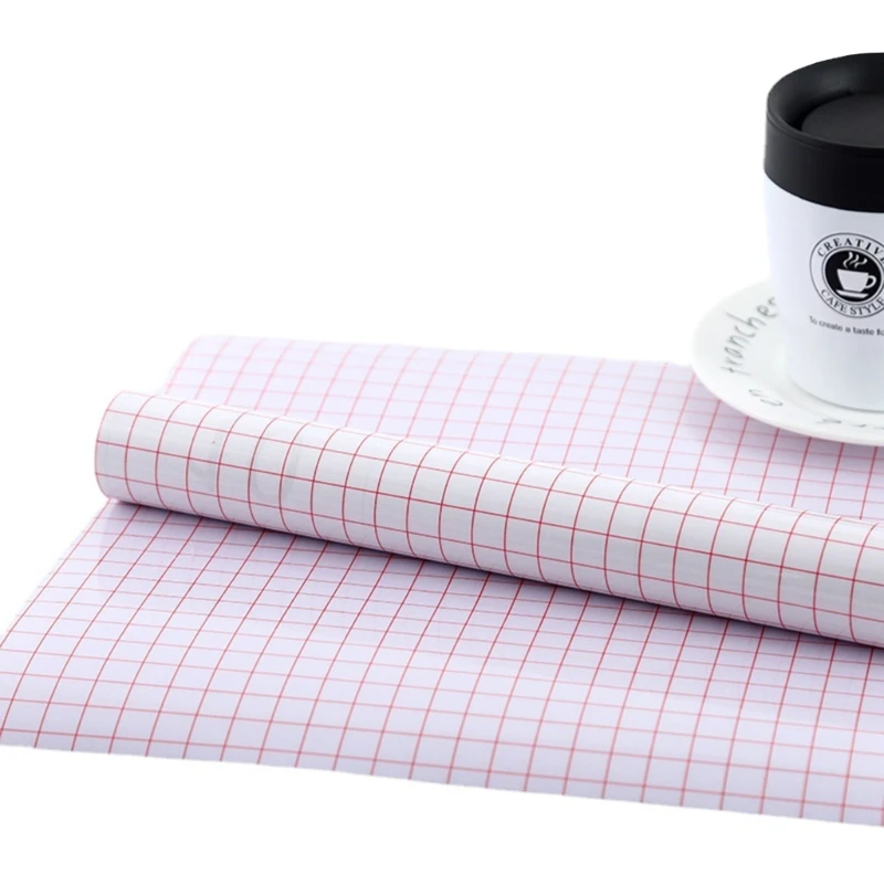 

Vinyl Transfer Paper Tape Transfer Tape Roll with Alignment Grid for Window,Wall