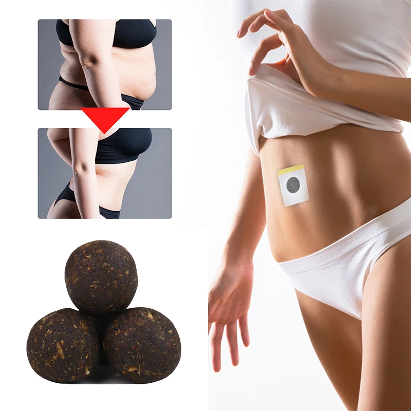 

40PCS Slimming Navel Patch Weight Loss Fat Burning Stickers Natural Herbs Body Belly Detox Cellulite Abdomen Losing Weight Patch