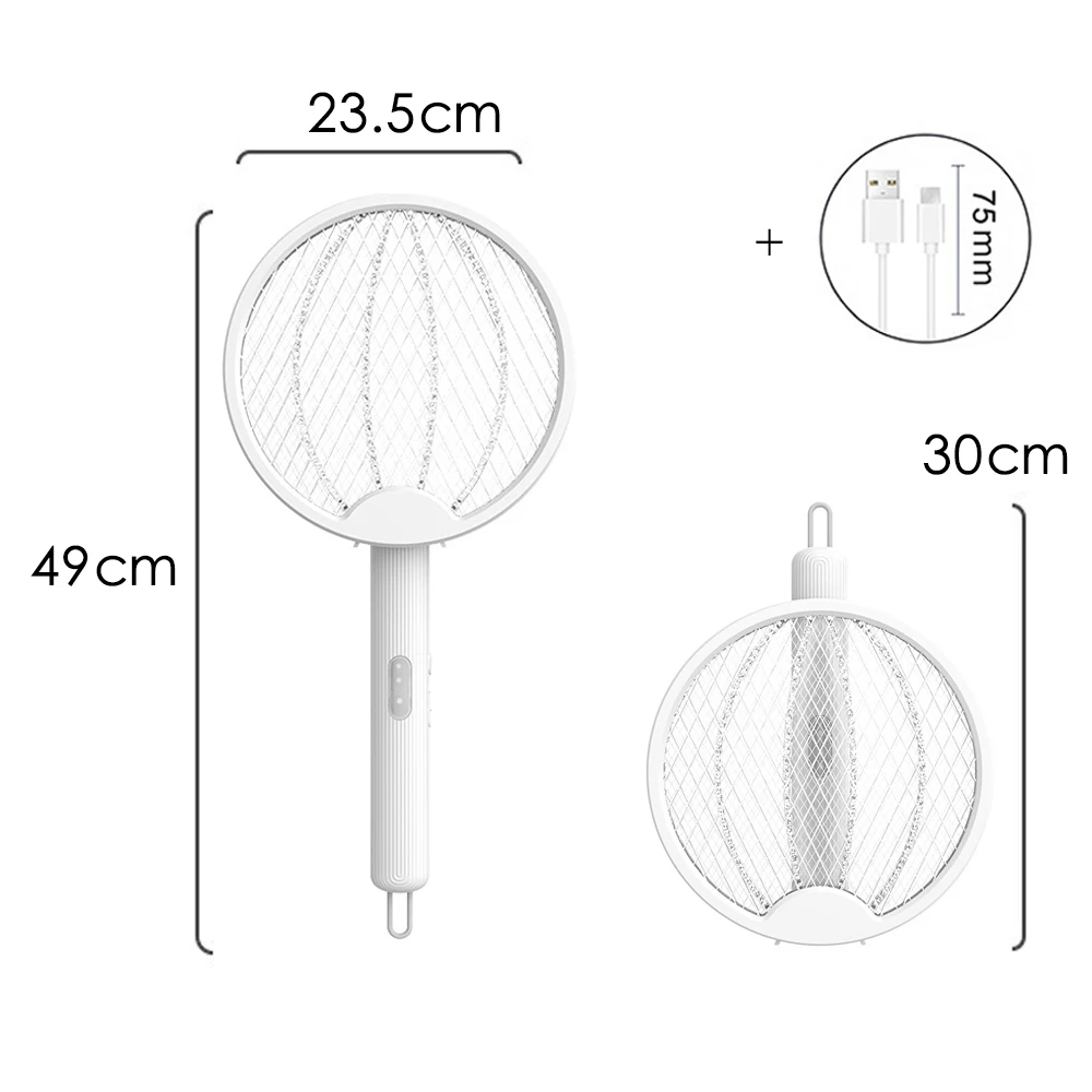 

Складная электрическая мухобойка ABS USB