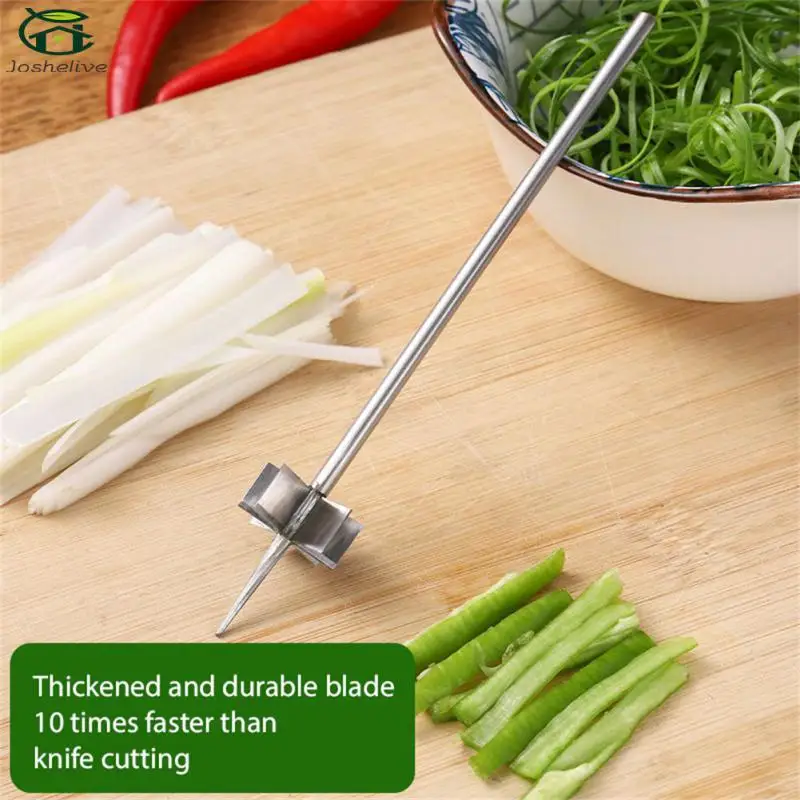 Convenient Plum Blossom Onion Cutter Super Fine Scallion Shredder Kitchen Tools Accessories Supplies Scallion Knife Economic New