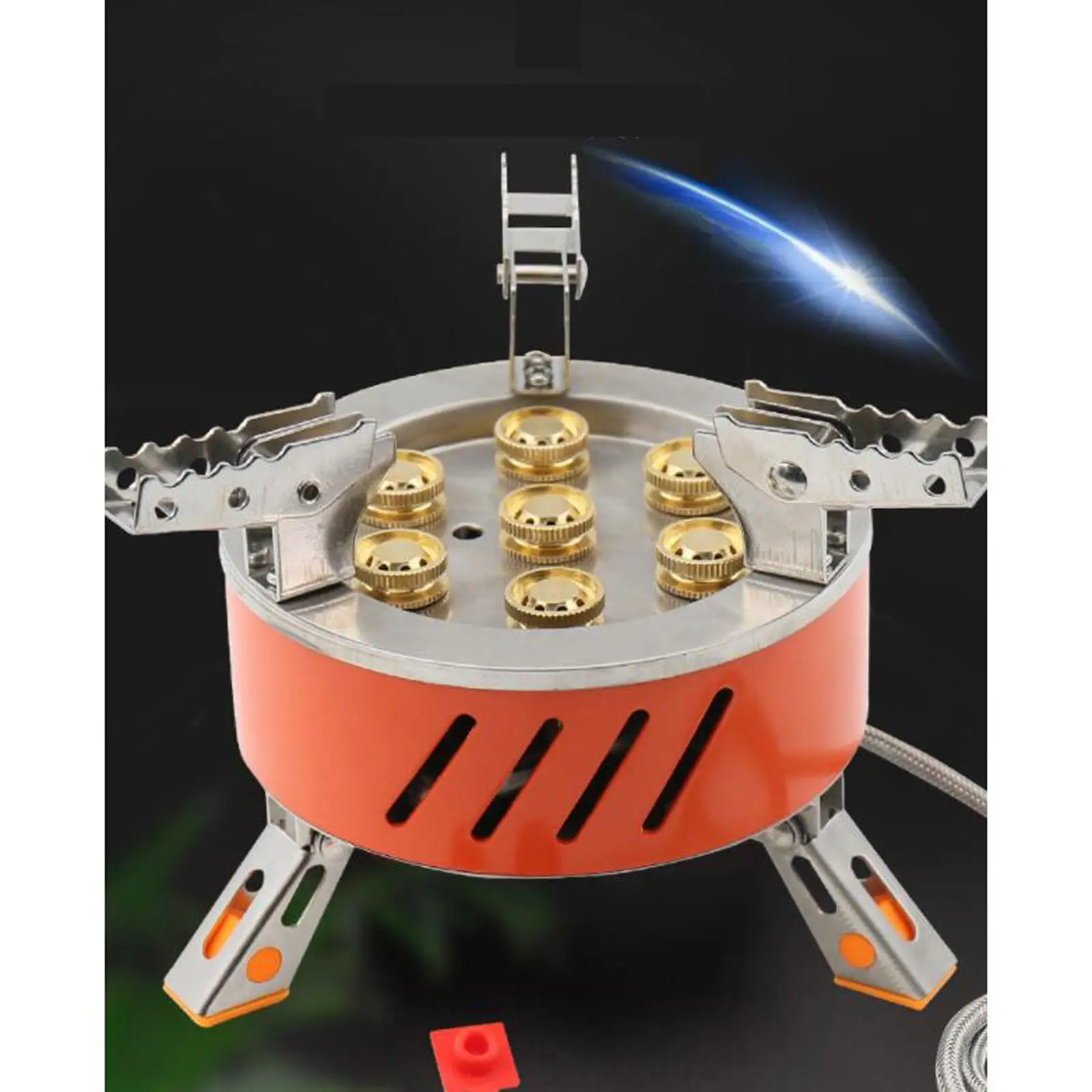 

17800W Gas Camping Stove Butane Propane Burner for Hiking Cookware Fishing