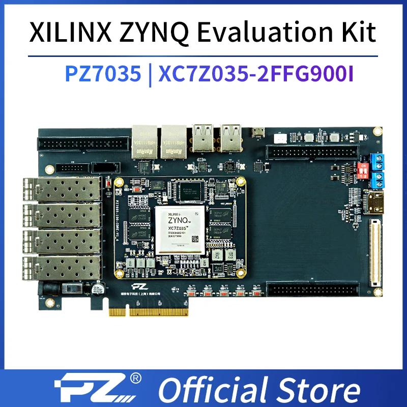 PuZhi PZ7035-KFB 900I оценочный комплект Xilinx Zynq-7000 SoC XC7Z035 FPGA макетная плата PCIe SFP USB ZC706