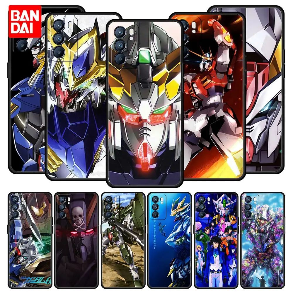 

Mobile Suit Gundam Nt Case for Oppo A3s A5s A9 A15 A31 A52 A53 A54 A74 A93 A94 F19 Pro 4G Silicone Capa Cover Soft Funda Capinha
